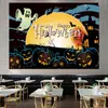 Tecido de Fundo para Halloween Estilo Nórdico Pano para Pendurar ins Decoração de Quarto de Menina Celebridade Cyber Arranjo de Cabeceira Tapeçarias Parede de Dormitório