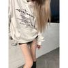 Sudadera Sexy Sudadera Top Sudadera Mujer Estampada Minimalista Elegante Cool Casual Deportes Divertida