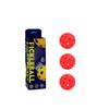 Conjunto de Treinamento de Pickleball Colorido em Caixa Disponível em Estoque, Conjunto de Caixa de Presente Universal de Pickleball com 40 Furos, Pickleball Moldado por Injeção de Pe para Uso Interno e Externo