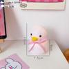 Lâmpada de mesa pequena personalizada de cachorro de desenho animado fofo de moda criativa lâmpada de cabeceira para quarto de estudante luz noturna decorativa simples moderna