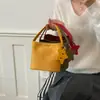 Bolso de Mano Vintage de Gamuza Tipo Cubo para Mujer 2026 Nuevo Simple Versátil de Moda Bolso de Hombro Cruzado
