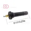 Válvula de borracha Buick adequada para Mercedes-Benz Weiting ângulo reto 90 graus monitoramento de pressão dos pneus bico de ar válvula de borracha