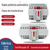 Interruptor de transferência automática de energia dupla 2p mini interruptor doméstico 3P4P monofásico trifásico de quatro fios 220V380V