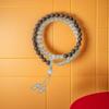 Pulsera de Doble Círculo de Madera de Ala de Pollo "Temporada Qingqiu" de Alto Valor Estético Retro Estilo Chino Nuevo Azur Congelado Anillo Giratorio para Mujer