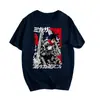 Nueva Camiseta de Manga Corta Casual Deportiva Periférica de Animación de Gigante de Ataque a los Titanes