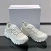 Zapatos de Padre Gruesos para Exteriores Transfronterizos MCL Malla Empalmada Cuero Genuino Zapatos Deportivos Casuales Tendencia Europea y Americana Zapatos de Senderismo