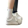 Zapatos Blancos Casuales Versátiles Súper Lindos Estilo Coreano para Mujer Otoño 2026 Nuevos Zapatos de Entrenamiento Alemanes Zapatos Deportivos Ligeros para Estudiantes
