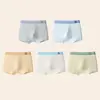 Ropa Interior para Niños de Algodón Puro Grado A Calzoncillos tipo bóxer para Adolescentes en su Período de Desarrollo con Forro 100% Algodón