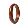 Pulseira Imperial de Jacarandá Natural, Pulseira Artística de Madeira Maciça de Peça Única para Mulheres, Pulseira de Madeira Retrô Versátil Estilo Chinês