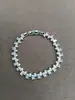 Pulseira de Cubos de Açúcar Irregulares Coloridos Arco-Íris Estilo Vogu Luxuoso - Joia Elegante e Estilosa