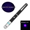 Ponto 405Nm5Mw Luz Azul Roxa Estrelada Ponto Único Laser Caneta Teste de Detecção de Laser Óculos Anti-Luz Azul Caneta de Teste