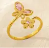 Anel Aberto Estilo Europeu e Americano com Diamantes Brilhantes, Luxo de Alto Padrão, Anel de Moda Versátil, Design Único de Nicho, Acessório de Mão Tendência