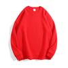 Sudadera de Algodón de Doble Cara de 300 g Cuello Redondo Pulóver Hombro Caído Corte Holgado Pareja/Padre-Hijo Logotipo Personalizado Manga Larga Moderna Versátil