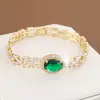 Pulsera Clásica Nueva de Moda Cruzada con Circonita Atmósfera Exquisita Versátil Pulsera para Mujer Venta Directa de Fábrica