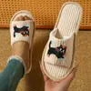 Pantuflas de Hogar de Comercio Exterior Eva para Mujer, Pantuflas Antideslizantes de Moda con Forma de Corazón Grande, Pantuflas Planas Casuales de Punta Abierta para Mujer