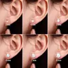 Mini Pendientes de Acero Inoxidable con Tachuelas de Diamante, Moda, Nuevos Pendientes Transfronterizos, Tachuelas para Oreja, Tachuelas para Cartílago de la Oreja, Joyería de Piercing Estilo Europeo y Americano