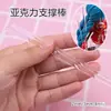 Haste de Suporte Acrílica Suporte Transparente Figura de Argila Tira Longa Vareta para Arranjo de Flores Material de Haste Acrílica PMMA