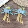 Ramilletes de boda con temática de bosque, un juego completo para los novios, incluyendo ramilletes para los padres, padrinos de boda y damas de honor, así como ramilletes de muñeca.