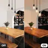 Amazon para estilo moderno minimalista americano pasillo de dormitorio pasillo creativo Sala de estar bar araña de cristal