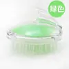 Novo Modelo de Ferramenta para Lavar Cabelo: Escova para Lavagem de Cabelo e Massagem Estilo Japonês, Escova de Silicone Portátil com Pente de Almofada de Ar