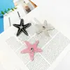 Parche de Tela Nuevo Hecho a Mano con Perlas Estrella de Mar Pequeña Parche para Agujeros Accesorios Decorativos para Equipaje Ropa Accesorios Funda para Teléfono Móvil