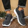 Sapatos de Pano de Pequim Antigo para Homens, Primavera e Outono, Sapatos para Caminhada para Meia-Idade e Idosos, Sapatos Macios Antiderrapantes para Homens, Sapatos Esportivos, Sapatos para Idosos