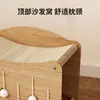Combo de tabla rascadora para gatos y cama para gatos al por mayor, apto para todas las estaciones, duradero, no suelta pelo, casa para gatos para que afilen sus garras, disponible para envío directo