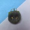 Rubor Bola Gato Montaña Muñeco de Peluche Hecho a Mano Llavero Colgante Corazón de Niña Colgante para Mochila Escolar