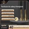 Parafuso de cabeça sextavada de bronze e alumínio QAl9-2 parafuso de cobre GB70.1 parafuso de cabeça sextavada de cobre