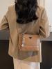 Bolsa de Mão Pequena da Moda para Mulheres, Nova Bolsa Saco Versátil Outono/Inverno 2026 com Textura de Alta Qualidade, Adequada para o Dia a Dia, Bolsa Transversal com Corrente