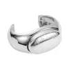 Europeu e Americano Indústria Pesada Temperamento Exagerado Amplo Oval Diamante Aberto Pulseira Simples Versátil Temperamento Tendência Joias de Luxo Leve