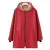 Invierno Forrado de vellón Cuero con Capucha Ropa para Ponerse Encima Overoles Hogar Cocina Impermeable y a Prueba de Aceite Ropa de Trabajo para Hombre y Mujer Grueso Cálido
