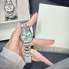 Reloj Emperatriz Viuda Nuevo para Mujer Oro Rosa Azul Hielo Fruta del Dragón Cereza Correa de Acero Esfera Pequeña Correa de Acero Reloj para Mujer Envío Directo
