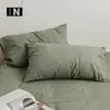 Funda de almohada de algodón puro, modelo nuevo 2025, par de fundas de almohada 100% algodón 48 cm x 74 cm, cubierta protectora aislante para núcleo de almohada individual 1