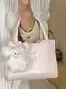 Bolsa de Ombro com Laço para Mulheres 2026 Nova Coleção de Primavera Estilo Simples e Elegante Pequena Bolsa Quadrada Textura de Alta Qualidade Bolsa de Ombro Único Transversal