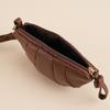 Bolsa Tote Croissant Estilo Ins Coreano Bolsa Tote Bolsa Tote Bolsa Tote Bolsa de Grande Capacidade Porta-Moedas Bolsa de Armazenamento Simples de Cor Sólida