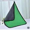 Toalla de limpieza para coche de vellón de coral de doble color y doble cara al por mayor de fábrica, paño de limpieza para coche no rayante, absorbente y sin pelusa