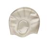 Gorro de natación de silicona con protección auditiva para adultos, unisex, impermeable, venta directa de fábrica