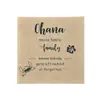 Pulsera de Cuerda de Papel Kraft Pulsera de Tarjeta Pulsera Zodiaco Tarjeta de Joyería Empaque Tarjeta de Papel Fabricante en Stock