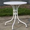 Combinação de mesa e cadeira de exterior em rattan celebridade da internet retrô cadeira de jantar francesa hotel exterior B&B varanda pátio conjunto de três ou cinco peças