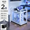 Suporte para Gabinete de Computador de Sala de E-Sports, Rack de Armazenamento Base Móvel de Múltiplas Camadas, Carrinho de Piso para Uso Doméstico Sob a Mesa