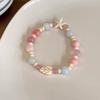 Macaron Color Elephant Ceramic Bracelet Nicho Design Primavera e Verão Doce All-match Bracelet 2023 Novo