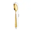 Juego de Cuchillo, Tenedor y Cuchara de Acero Inoxidable Estilo Occidental Retro con Relieve de Patrón de Trigo para Cruce de Fronteras, Cuchillo y Tenedor de Steak de Lujo para Hotel, Juego de Cubiertos Occidentales
