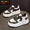Zapatillas Deportivas Casuales Blancas de Piel Genuina para Mujer con Aumento Oculto de Altura, Nuevas Versátiles de Plataforma Suela Gruesa para Primavera/Verano 2026