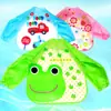 Comercio exterior abrigo infantil anti-vestir completamente impermeable bebé bebé EVA desechable ropa de arroz delantal babero ropa para pintar