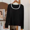 Nuevo Top Térmico de Cuello Cuadrado con Bloques de Color, Abrigador, con Almohadilla en el Pecho, Cepillado, Manga Larga, Capa Base Moldeadora del Cuerpo, Ropa Interior Térmica para Mujer