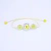 Europeo y Americano Transfronterizo Tendencia de Tiktok Hora Piedra Preciosa Venta Caliente Pulsera de Flor Natural Hilo Joyería Aliento de Bebé Artesanía Hecha a Mano