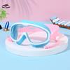 Gafas de Natación Qilang para Adultos con Marco Grande HD Antivaho Impermeables Tapones para los Oídos para Hombres y Mujeres Gafas de Natación de Silicona para Niños Suministros al por Mayor