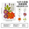 Flores Prensadas, Flores Secas en Resina, Materiales Florales Hechos a Mano para DIY, Materiales Didácticos de Plantas, Muestras de Flores Naturales Reales, Manualidades Hechas a Mano