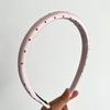 Série Ponto Onda Doce Prendedor de Cabelo Faixa de Cabelo Nova Faixa de Cabeça Feminina Topo Craniano Superior High-end High-end Pressão Lavagem de Cabelo Mechas de Cabelo